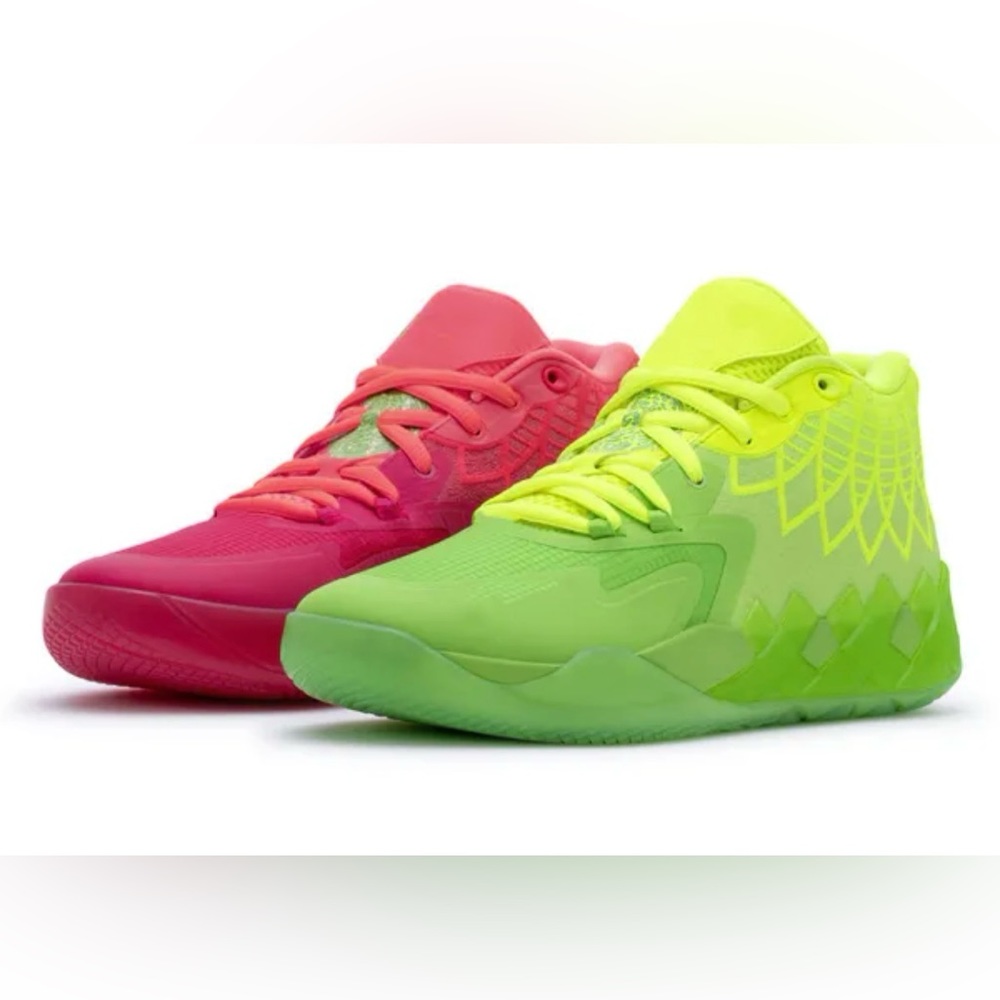 Rick and Morty x PUMA MB.01 LaMelo Ball kids size 4.5